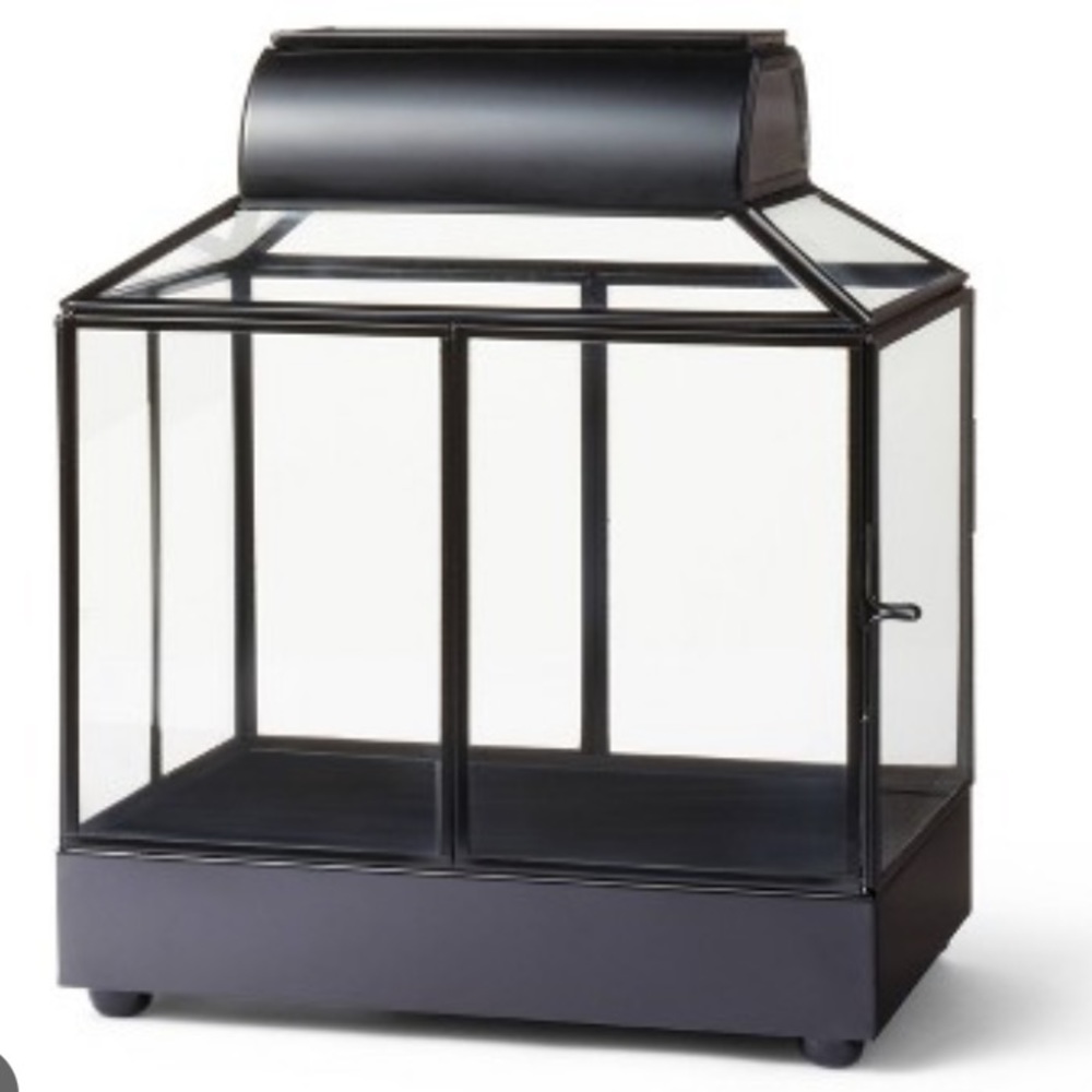 Hilton Carter Glass and Metal Terrarium